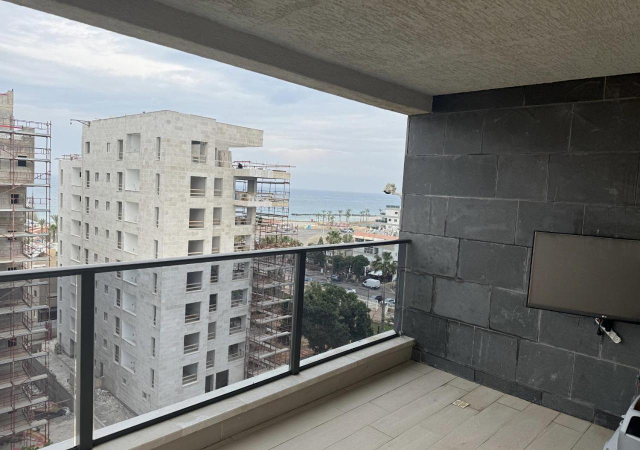 Balfour Sea View City Center Apartment Nahariya Ngoại thất bức ảnh